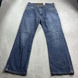 Vintage Levis Silvertab Jeans Men 33x28* Blue Denim Slouch Boot Grunge Y2K Skate